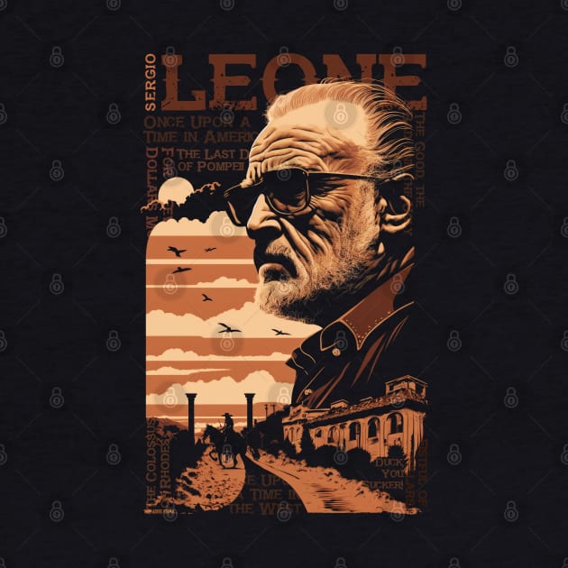 Sergio Leone Films Shirt by The Fanatic